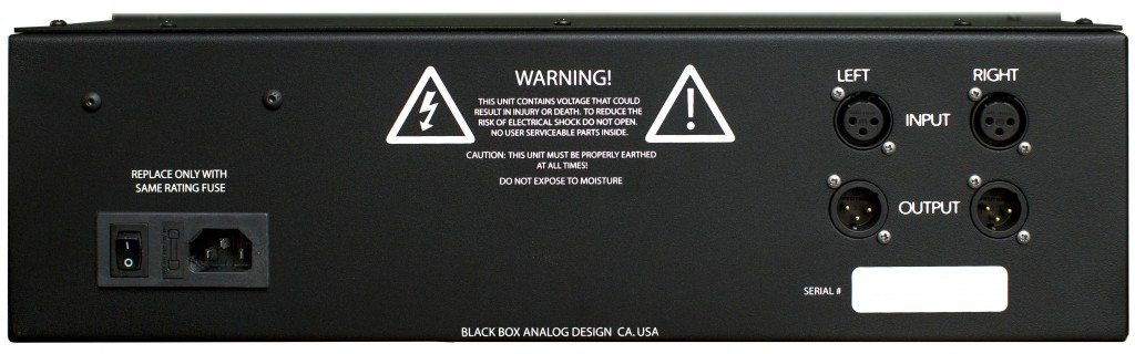 black box analog hg-2 test